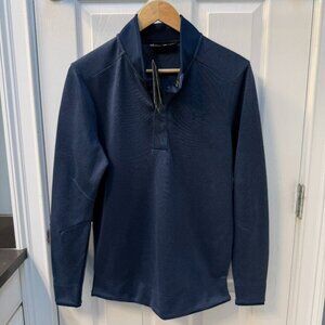 NWT Under Armour Loose Coldgear Storm Snap Henley Pullover Size Small